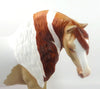 PUNT-LE-15 CHAMPAGNE TOBIANO HEACY DRAFT MARE MODEL HORSE SB20