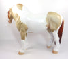 PUNT-LE-15 CHAMPAGNE TOBIANO HEACY DRAFT MARE MODEL HORSE SB20