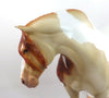 PUNT-LE-15 CHAMPAGNE TOBIANO HEACY DRAFT MARE MODEL HORSE SB20