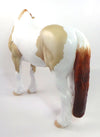 PUNT-LE-15 CHAMPAGNE TOBIANO HEACY DRAFT MARE MODEL HORSE SB20