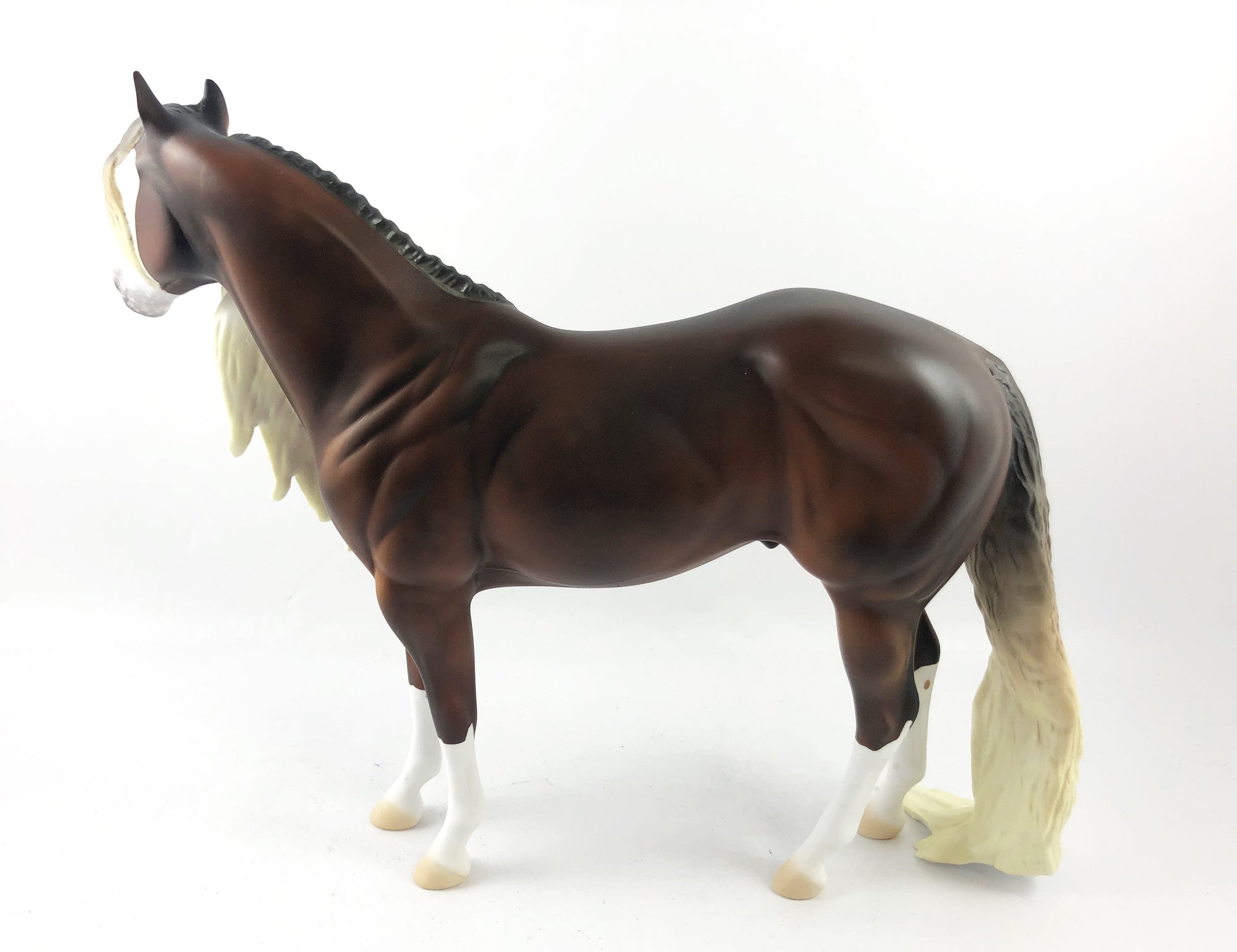 PYRRHUS - OOAK SORREL CM ISH MODEL HORSE BY AL KATT 1/10/20