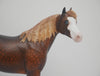 PYUNG WA-OOAK DAPPLE CHESTNUT ISH MODEL HORSE BY SHERYL LEISURE 3/18/20