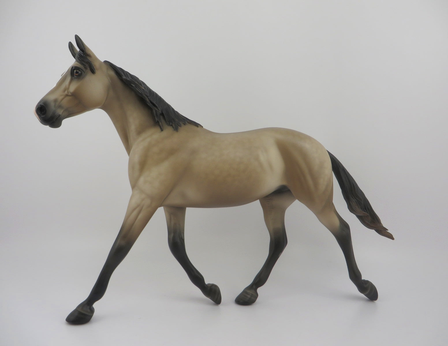 Quarles-OOAK Dapple Buckskin Palouse by Sheryl Leisure