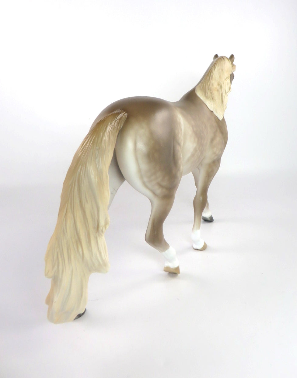 QUATSCH-OOAK STAR DAPPLE LIGHT SORREL PONY MODEL HORSE 2/20/20