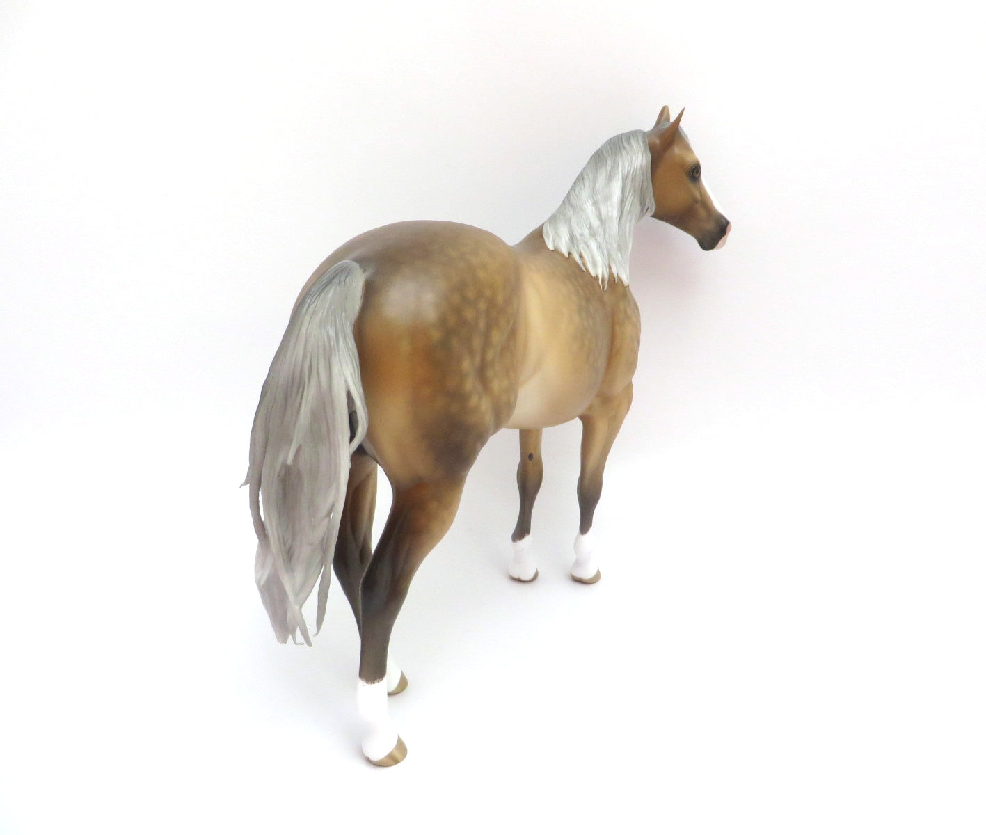 QUE CHULO-OOAK SOOTY PALOMINO ISH MODEL HORSE BY SHERYL LEISURE 3/11/20