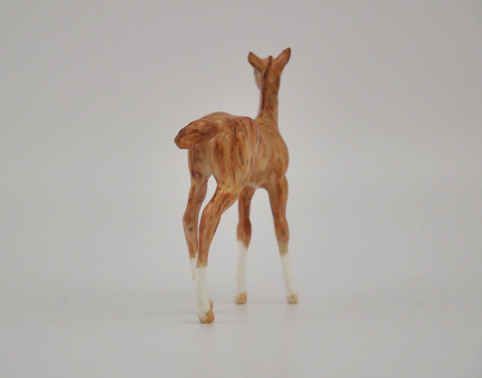 RADIANCE -OOAK CHESTNUT BRINDLE FOAL BY ANDREA