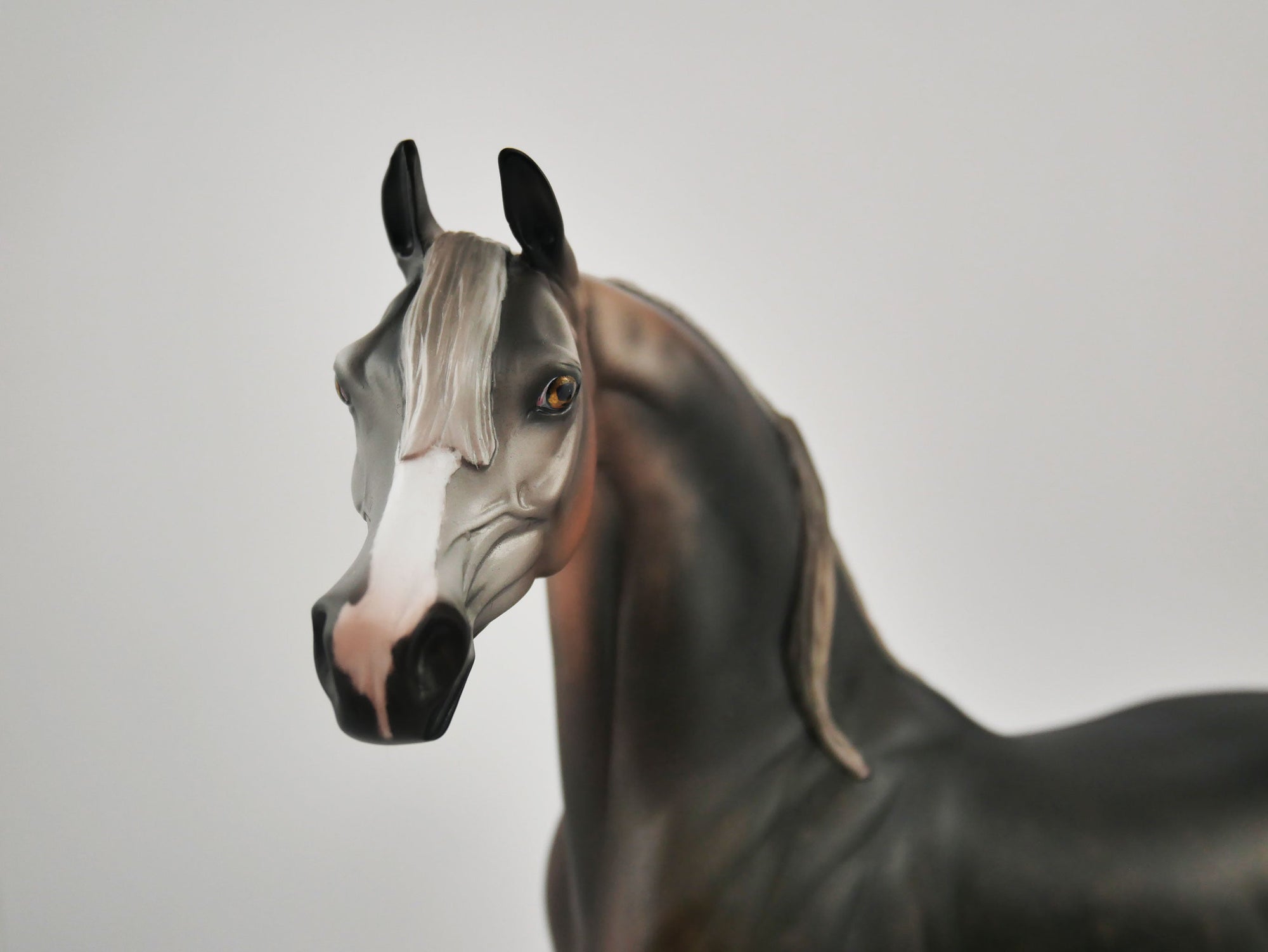 RAVEN-CM-OOAK ROSE GREY ARABIAN BY JULIE KEIM MM2020