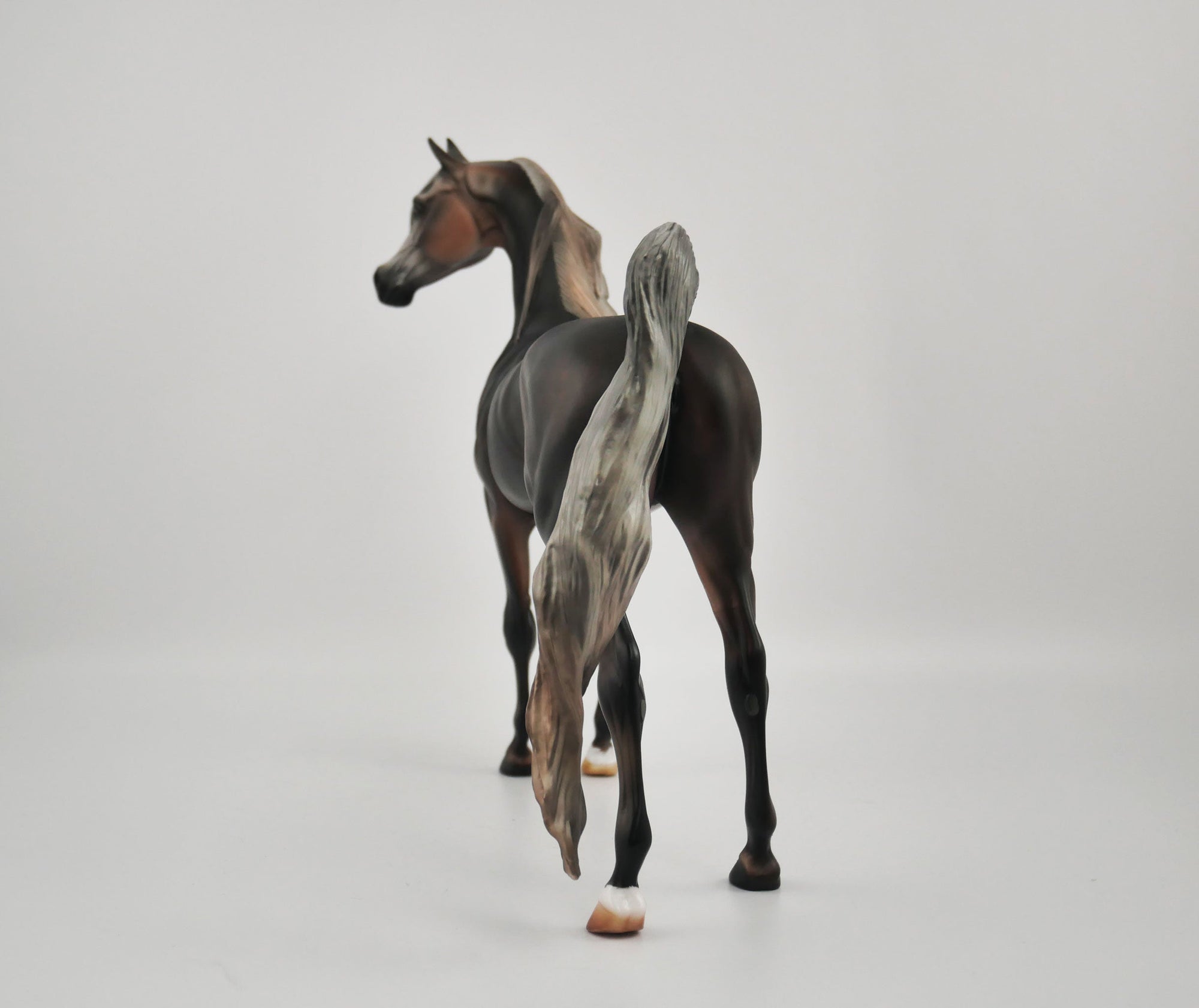 RAVEN-CM-OOAK ROSE GREY ARABIAN BY JULIE KEIM MM2020