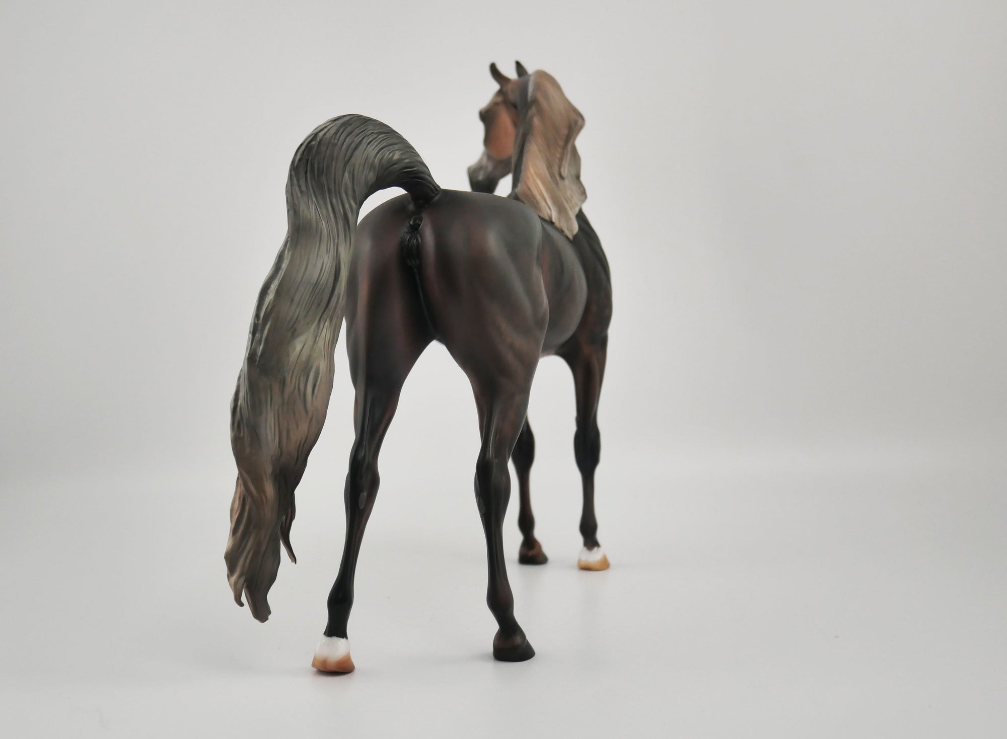 RAVEN-CM-OOAK ROSE GREY ARABIAN BY JULIE KEIM MM2020