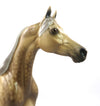 REGAL-OOAK DAPPLE SOOTY PALOMINO ARABIAN MODEL HORSE 1/3/20