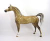 REGAL-OOAK DAPPLE SOOTY PALOMINO ARABIAN MODEL HORSE 1/3/20