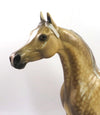 REGAL-OOAK DAPPLE SOOTY PALOMINO ARABIAN MODEL HORSE 1/3/20