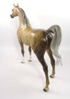 REGAL-OOAK DAPPLE SOOTY PALOMINO ARABIAN MODEL HORSE 1/3/20