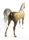 REGAL-OOAK DAPPLE SOOTY PALOMINO ARABIAN MODEL HORSE 1/3/20