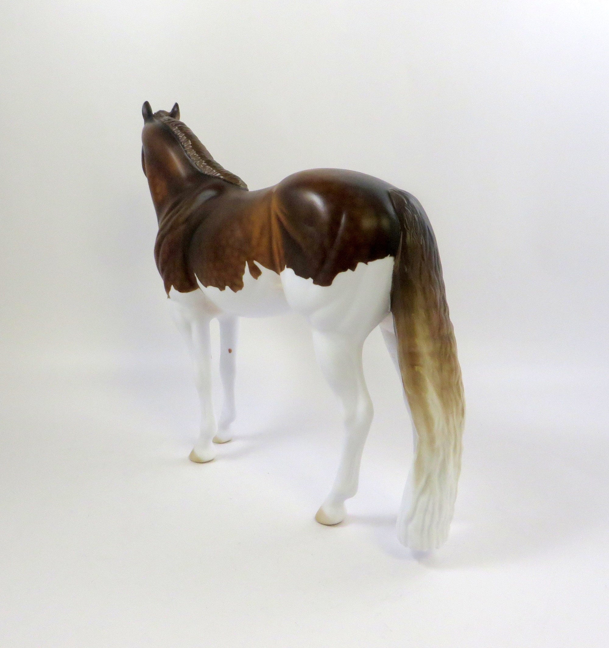 REGIS-OOAK DAPPLE CHESTNUT SPLASH ISH MODEL HORSE EQ 2019