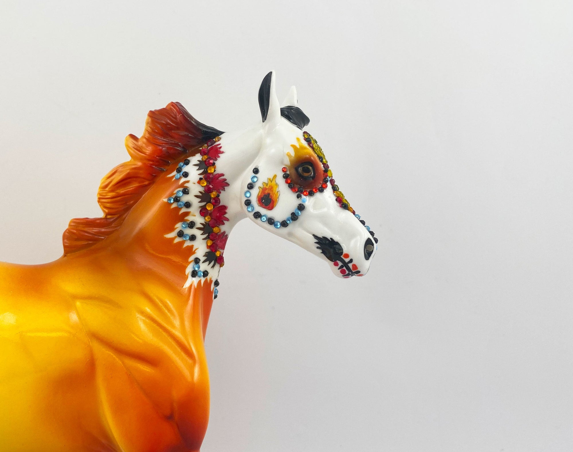 Reyes-OOAK Yearling Sugar Skull By Dawn Quick MM 2020