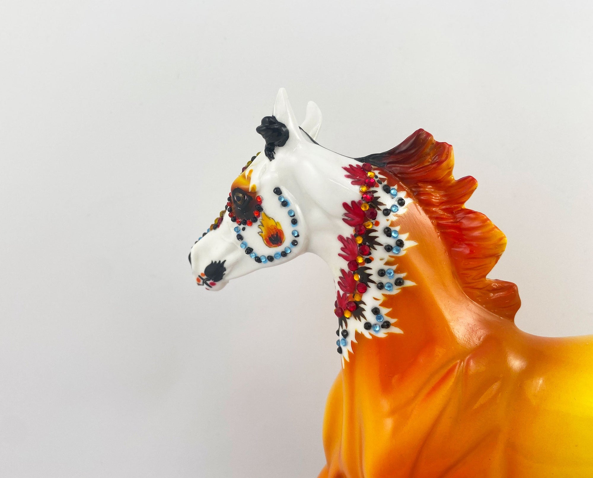 Reyes-OOAK Yearling Sugar Skull By Dawn Quick MM 2020