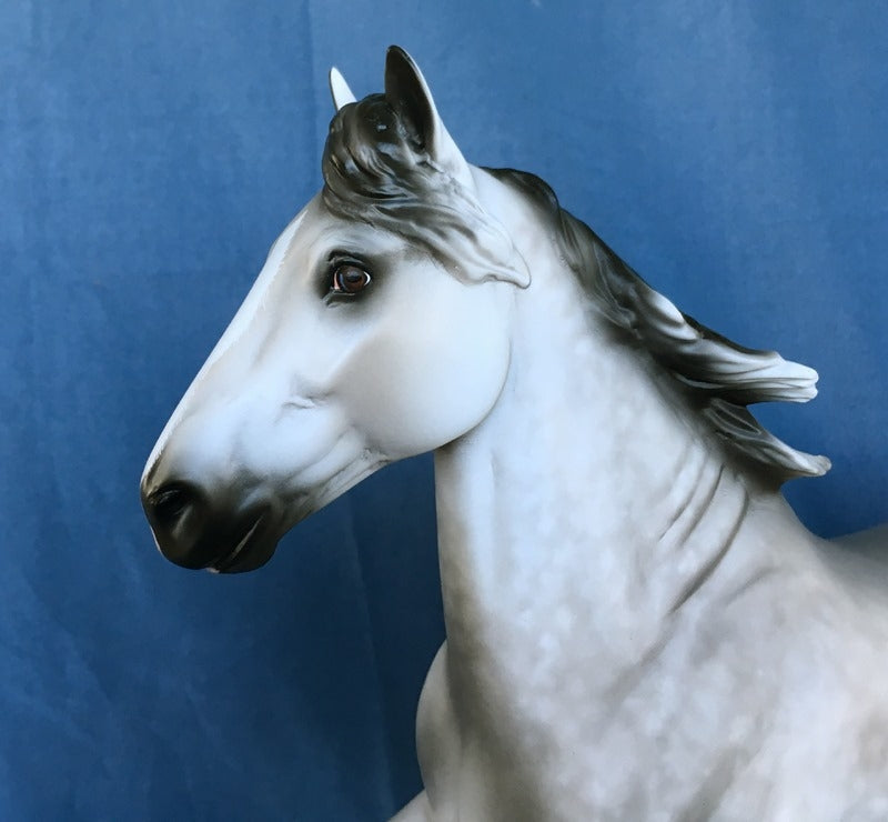 RISE ABOVE-OOAK STAR DAPPLE GREY TROTTING DRAFT 4/24/20