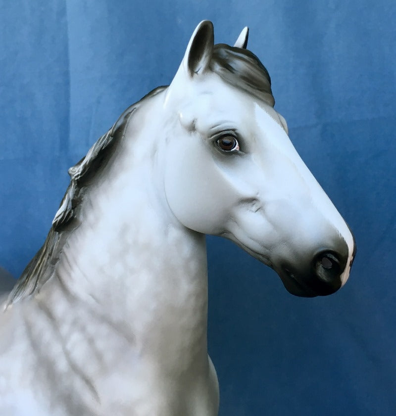 RISE ABOVE-OOAK STAR DAPPLE GREY TROTTING DRAFT 4/24/20