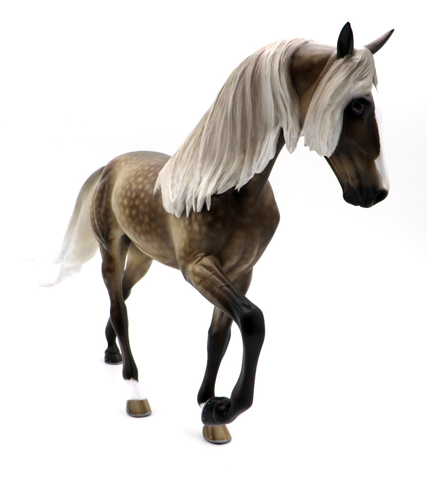 Rock with You-OOAK Buckskin TWH Painted by Sheryl Leisure 10/25/21