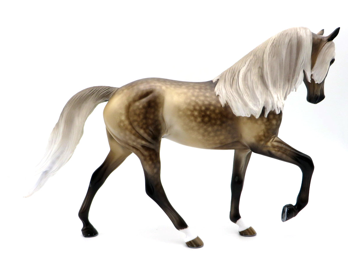 Rock with You-OOAK Buckskin TWH Painted by Sheryl Leisure 10/25/21