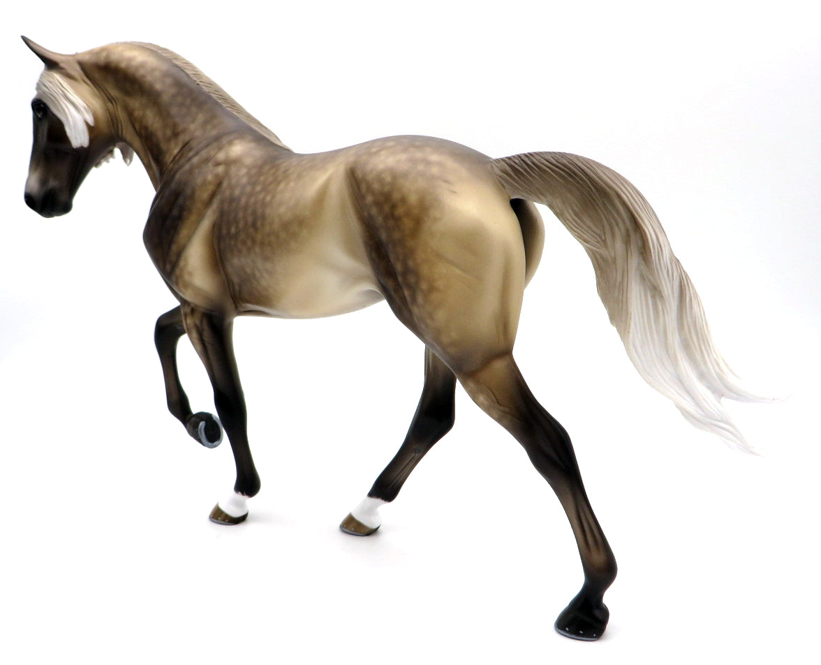 Rock with You-OOAK Buckskin TWH Painted by Sheryl Leisure 10/25/21