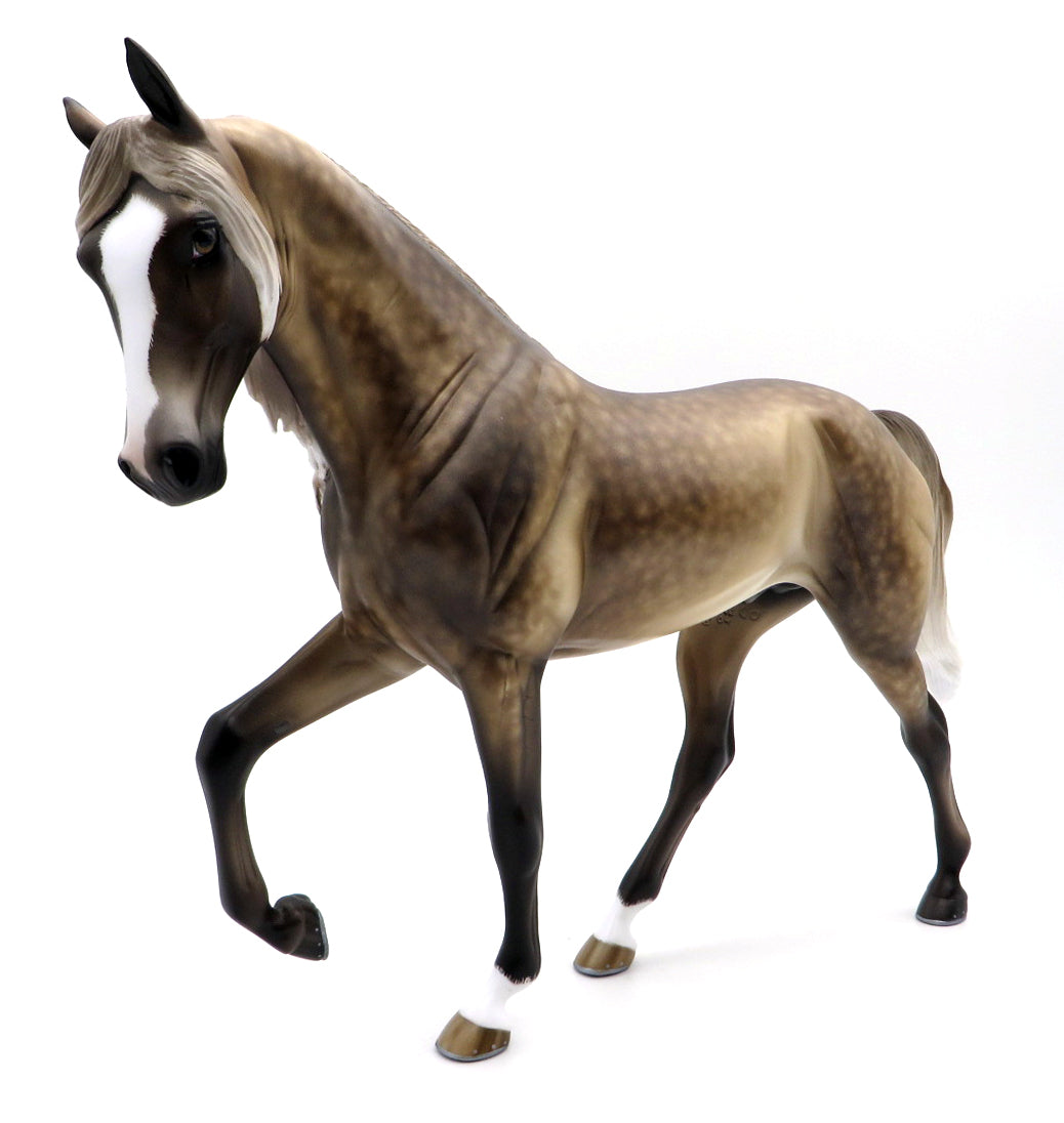 Rock with You-OOAK Buckskin TWH Painted by Sheryl Leisure 10/25/21