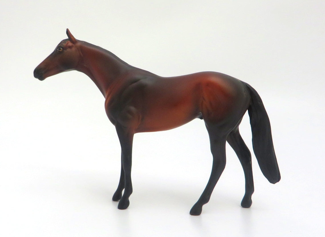 ROLO -OOAK DARK BAY THOROUGHBRED CHIP BY MISSY FOX EA20