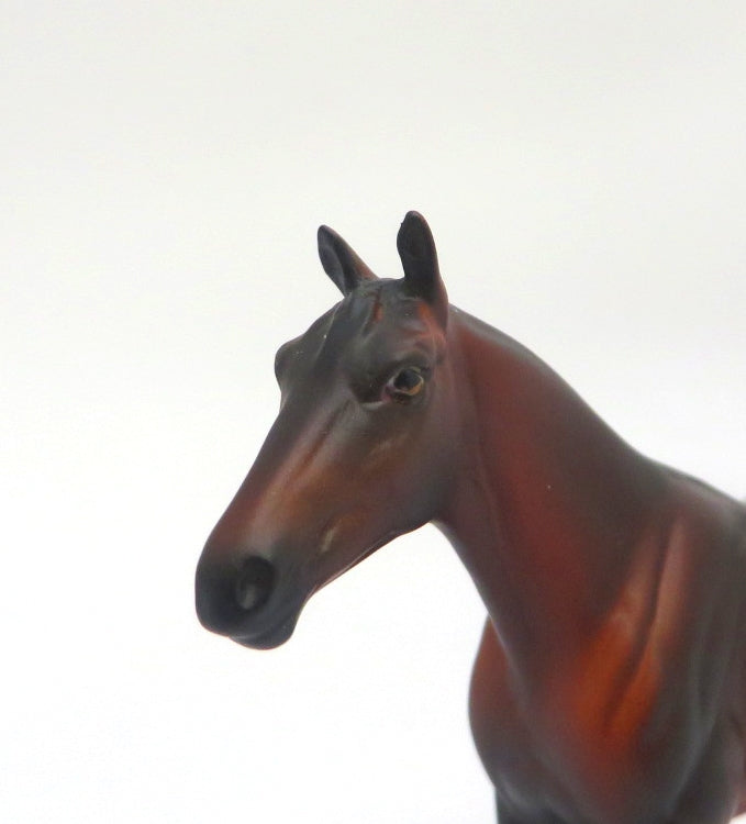 ROLO -OOAK DARK BAY THOROUGHBRED CHIP BY MISSY FOX EA20