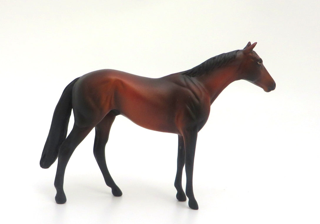 ROLO -OOAK DARK BAY THOROUGHBRED CHIP BY MISSY FOX EA20