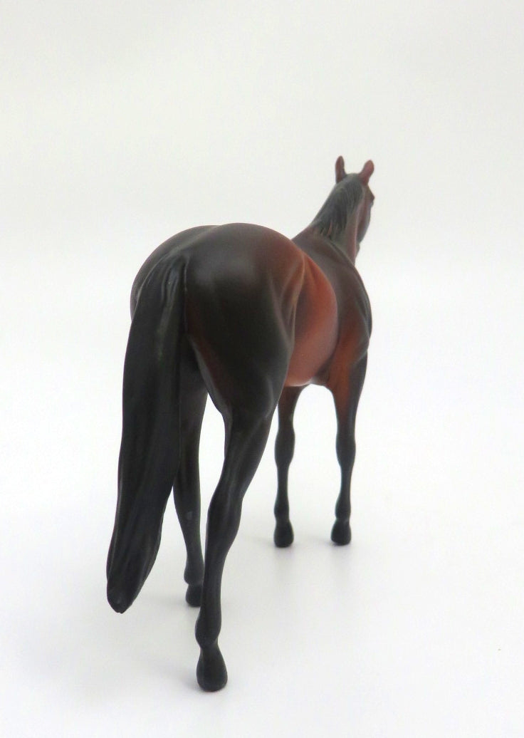 ROLO -OOAK DARK BAY THOROUGHBRED CHIP BY MISSY FOX EA20