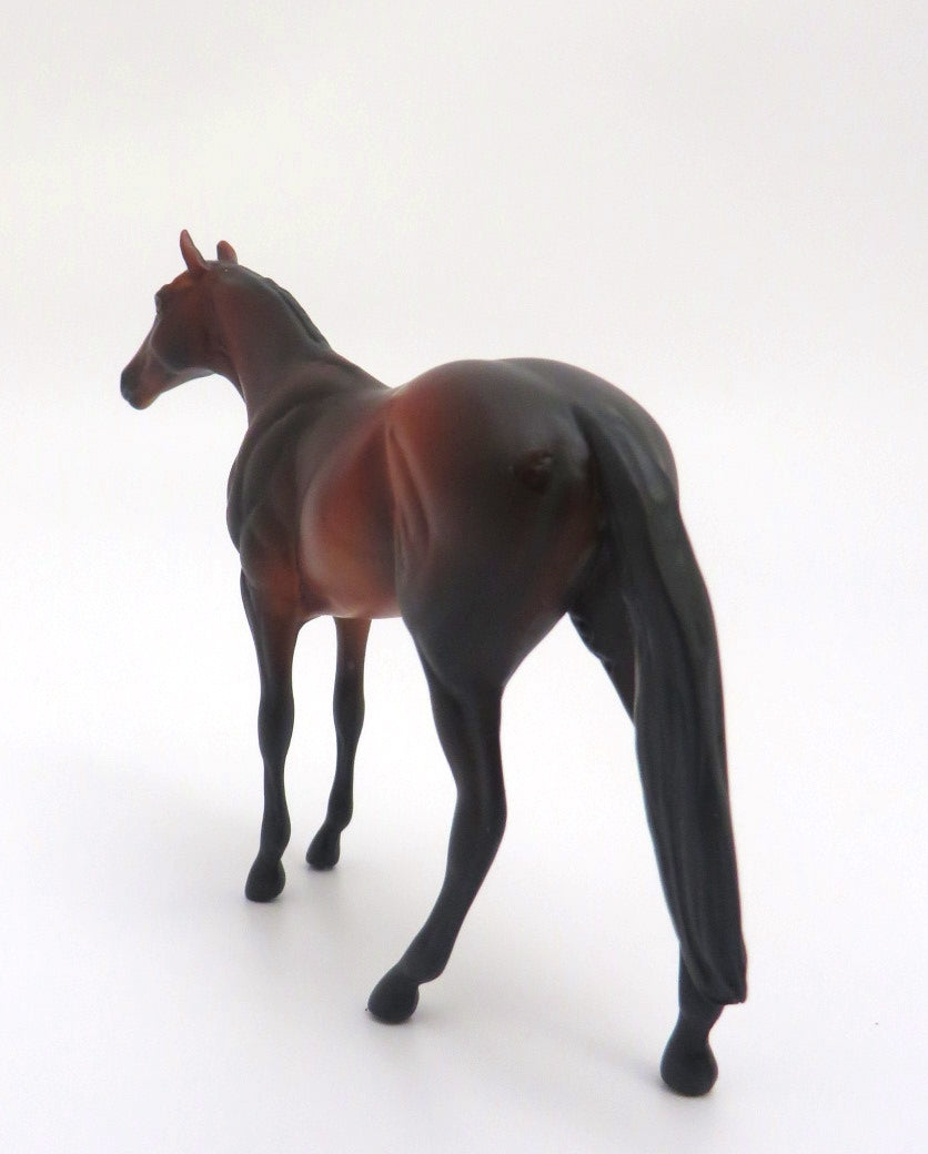 ROLO -OOAK DARK BAY THOROUGHBRED CHIP BY MISSY FOX EA20