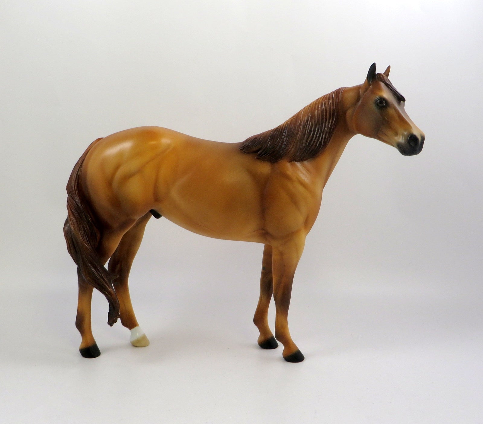 ROMY-OOAK RED DUN ISH MODEL HORSE EQ 2019