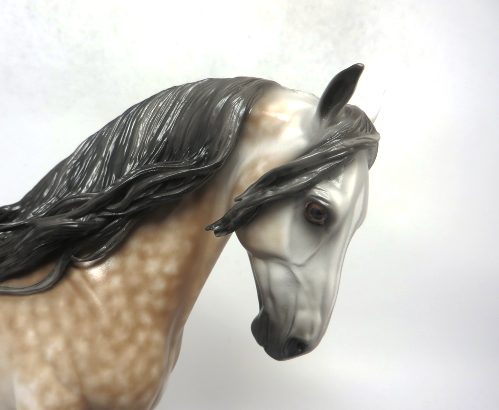 ANTHEM - OOAK DAPPLED ROSE GREY  ANDY CUSTOM  SHERYL LEISURE 2-20-19