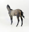 ROUL-OOAK BLUE ROAN WEANLING MODEL HORSE EQ 19
