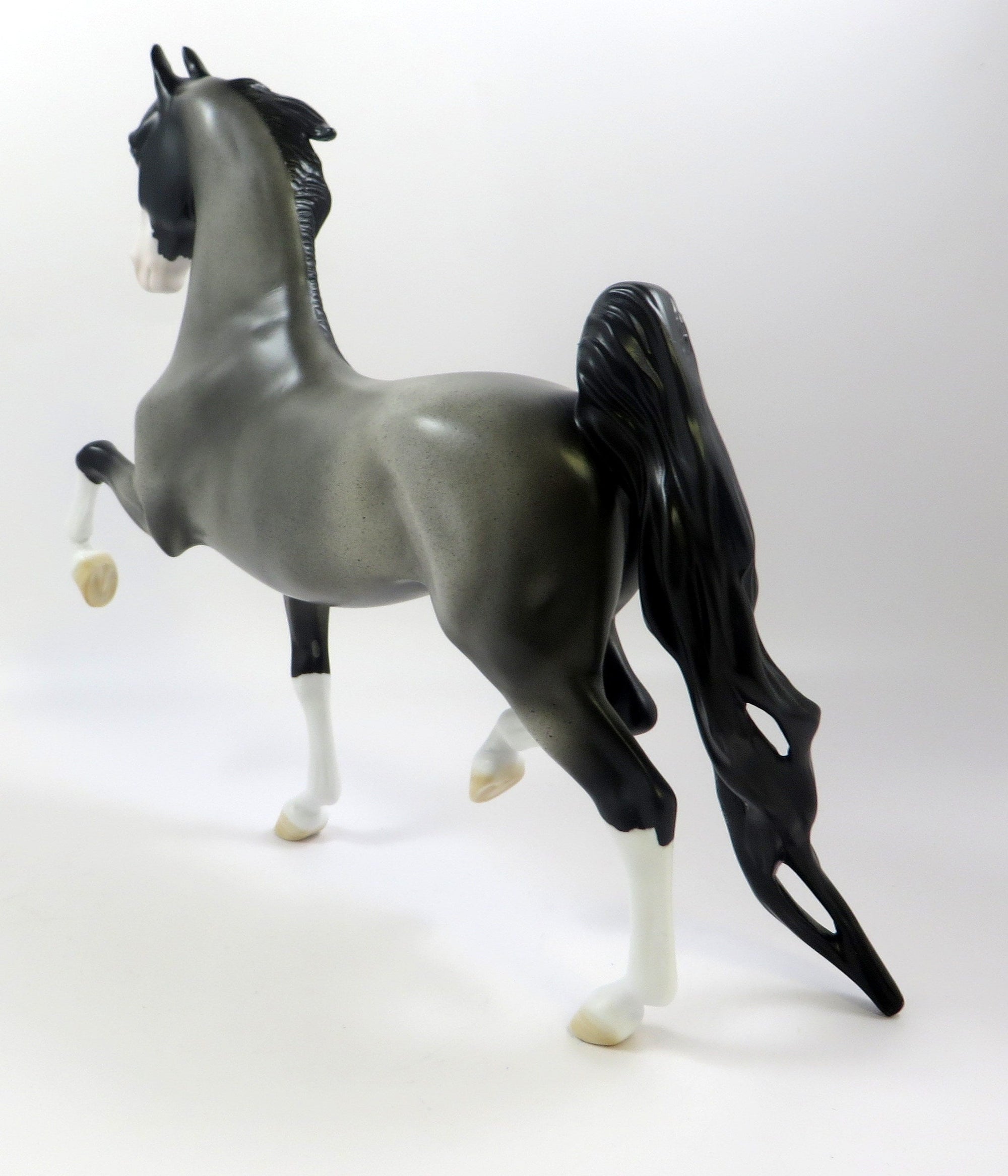 ROYAL BLUE - OOAK BLUE ROAN  SADDLEBRED BY AUDREY DIXON EQ19