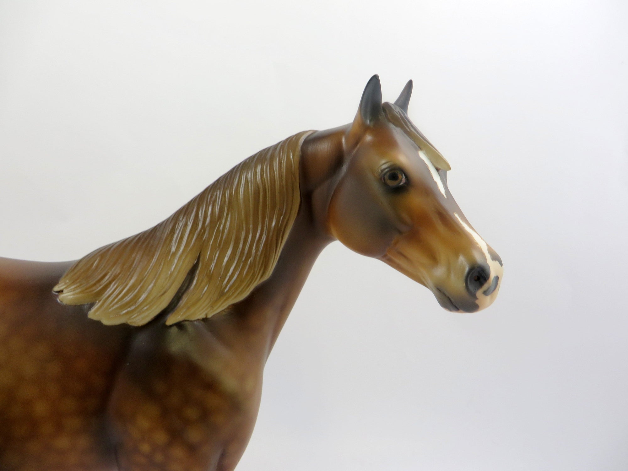 ROYAL CHOCOLATE-OOAK LIVER CHESTNUT ISH MODEL HORSE EQ 2019