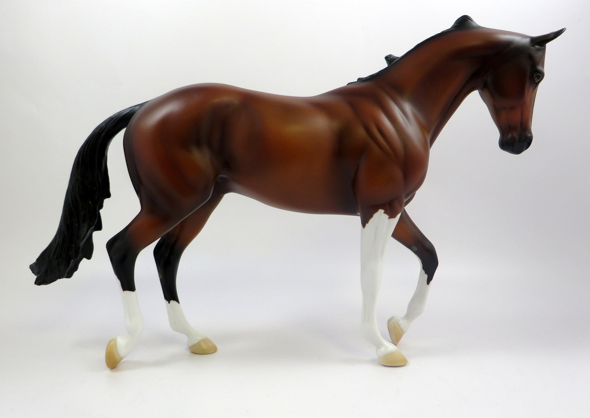 ROYAL DANCER-OOAK BAY THOROUGHBRED MODEL HORSE EQ 2019