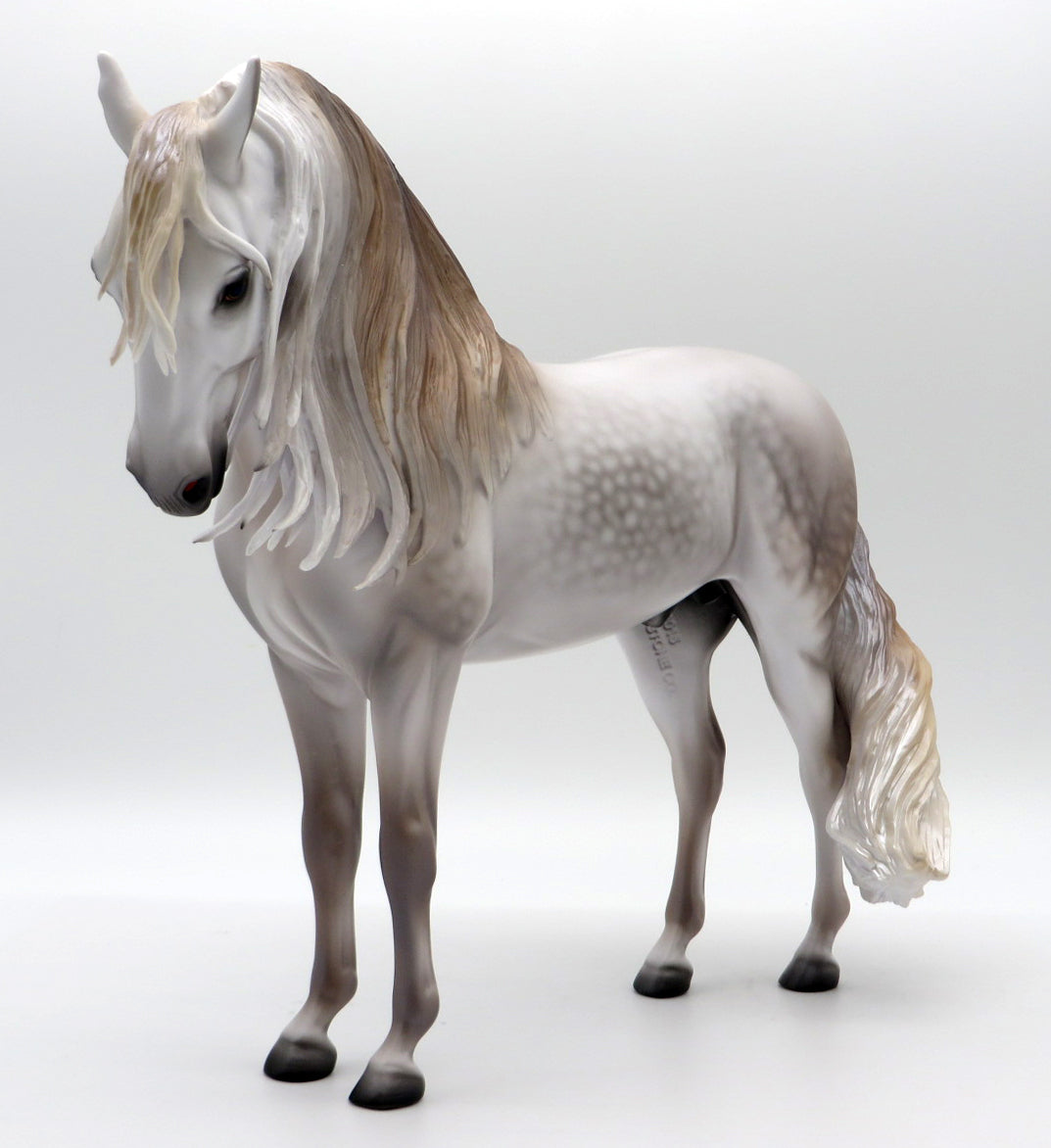 San Mateo-OOAK Dapple Grey Andalusian By Caroline Boydston 10/4/21