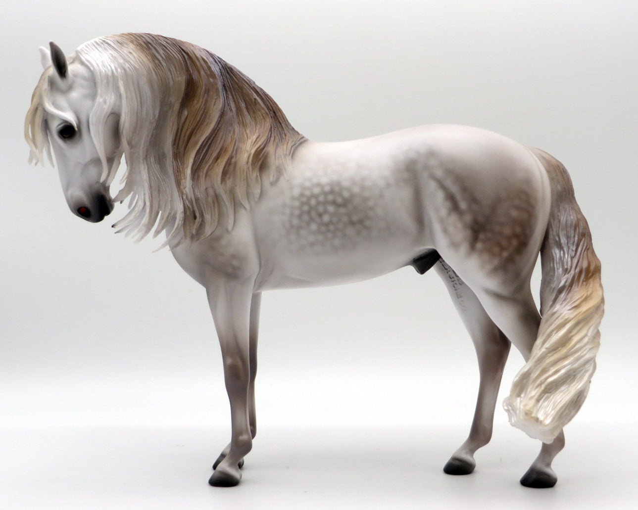 San Mateo-OOAK Dapple Grey Andalusian By Caroline Boydston 10/4/21