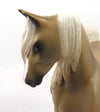 SAVANA-OOAK PALOMINO SADDLEBRED MODEL HORSE 12/27/19