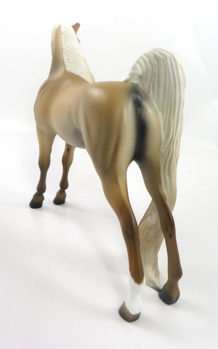 SAVANA-OOAK PALOMINO SADDLEBRED MODEL HORSE 12/27/19