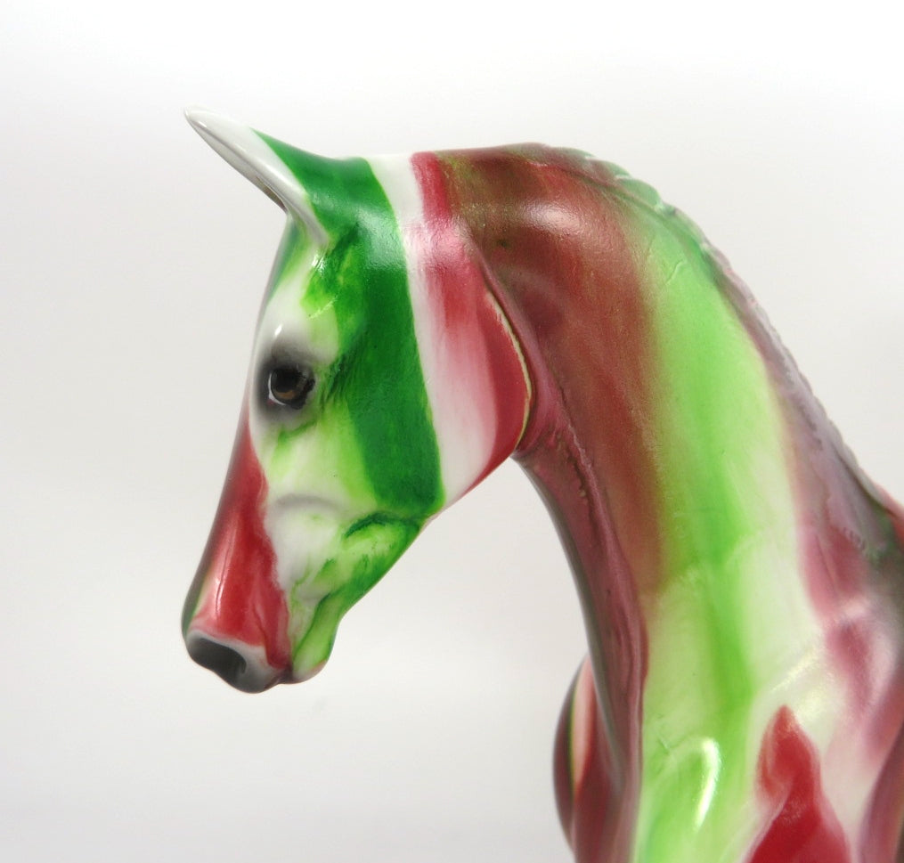 SEASONAL RIBBON CANDY -- OOAK RIBBON CANDY DECORATOR BY KAYLA WESSE WHS19