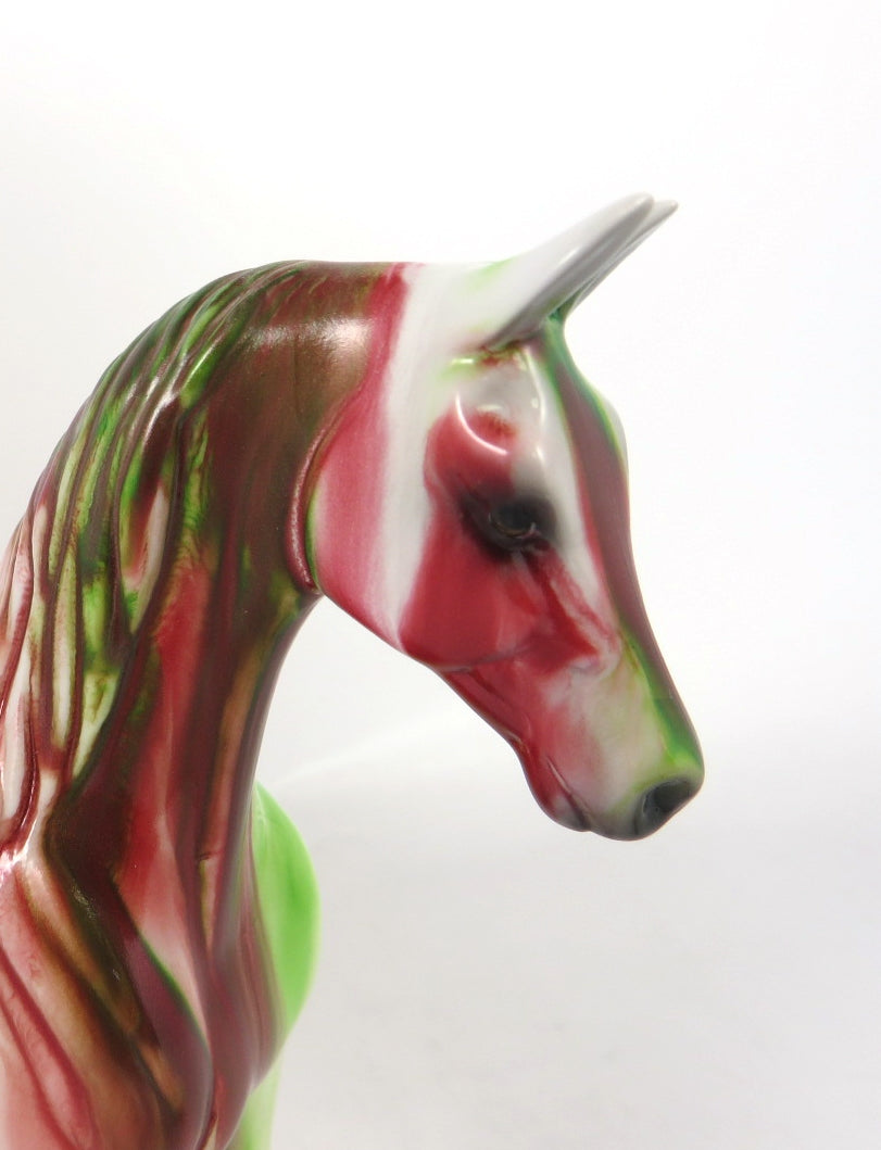 SEASONAL RIBBON CANDY -- OOAK RIBBON CANDY DECORATOR BY KAYLA WESSE WHS19