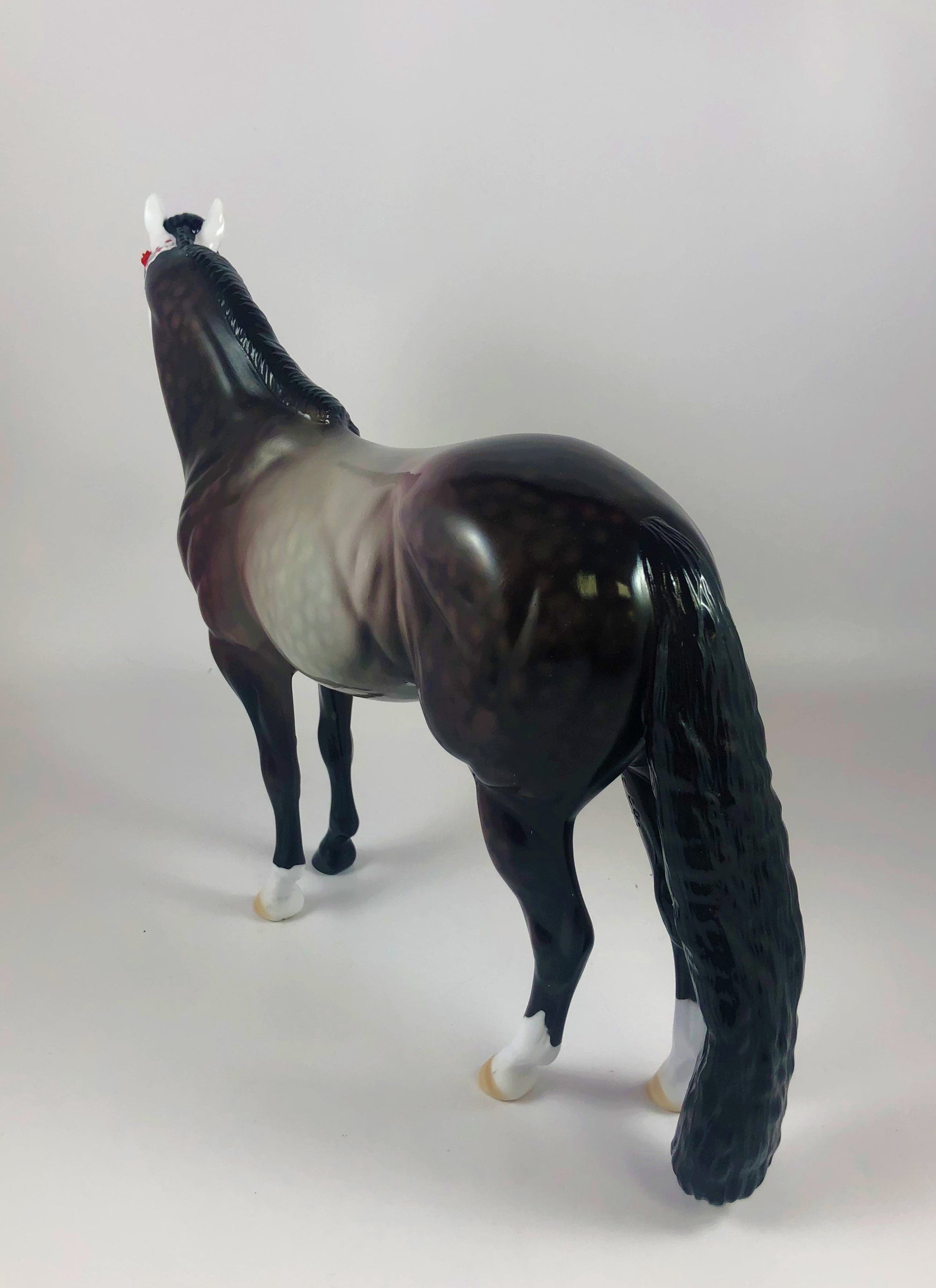 SEND IN THE CLOWN-OOAK BAY ROAN SUGAR SKULL LHS 2019