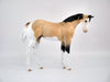 Sequin-OOAK Buckskin Pinto Weanling by Audrey Dixon