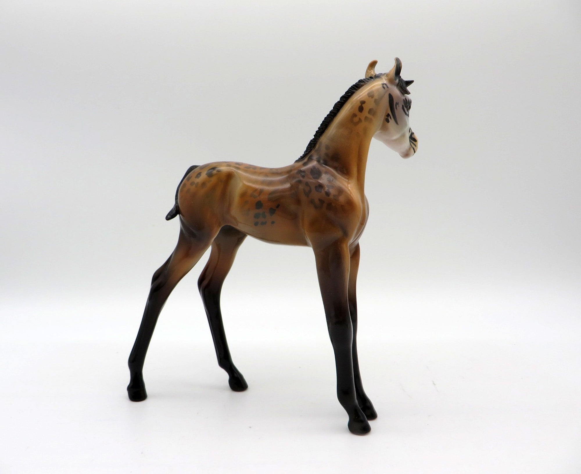 Seval- OOAK Deco Arabian Foal Painted by Dawn Quick MM 2021