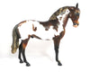 SILENT KNIGHT -LE-3  DAPPLE BAY PAINT ANDALUSIAN MODEL HORSE BY AUDREY DIXON WHS 19