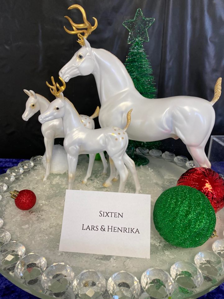 Sixten, Lars and Henrika Deco Deer Set 12/20/20 By Jas Fanning