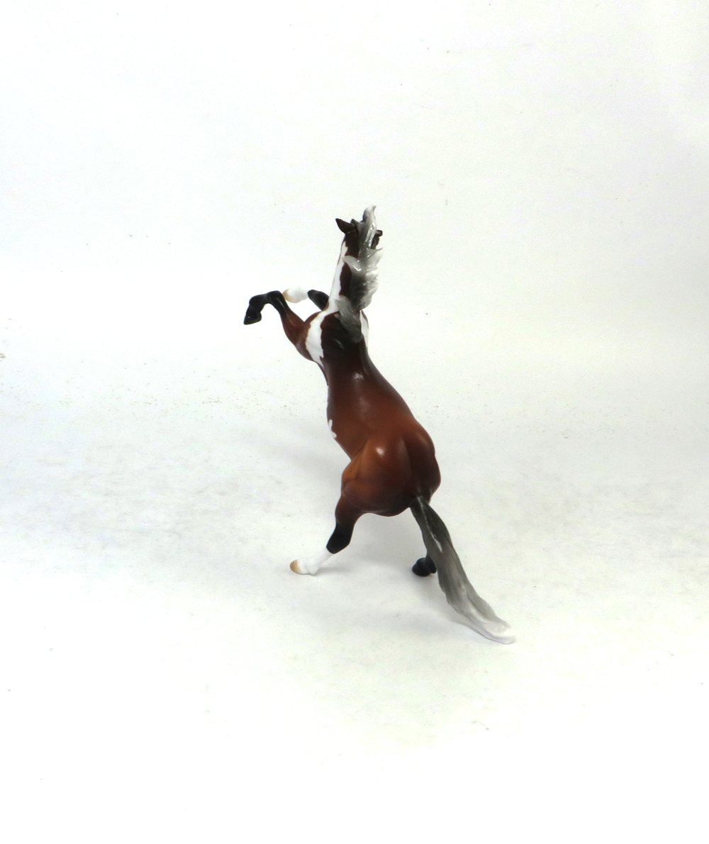 FIRST DOWN -OOAK-SILVER BAY OVERO REARING  CHIP BY AUDREY DIXON SB19